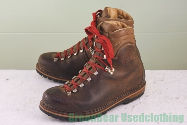 最も優遇の R975◆ドイツ製【LOWA】ビンテージ トレッキングブーツ 良い味 茶 ブラウン メンズ 8.5 26.5cm 26.5cm