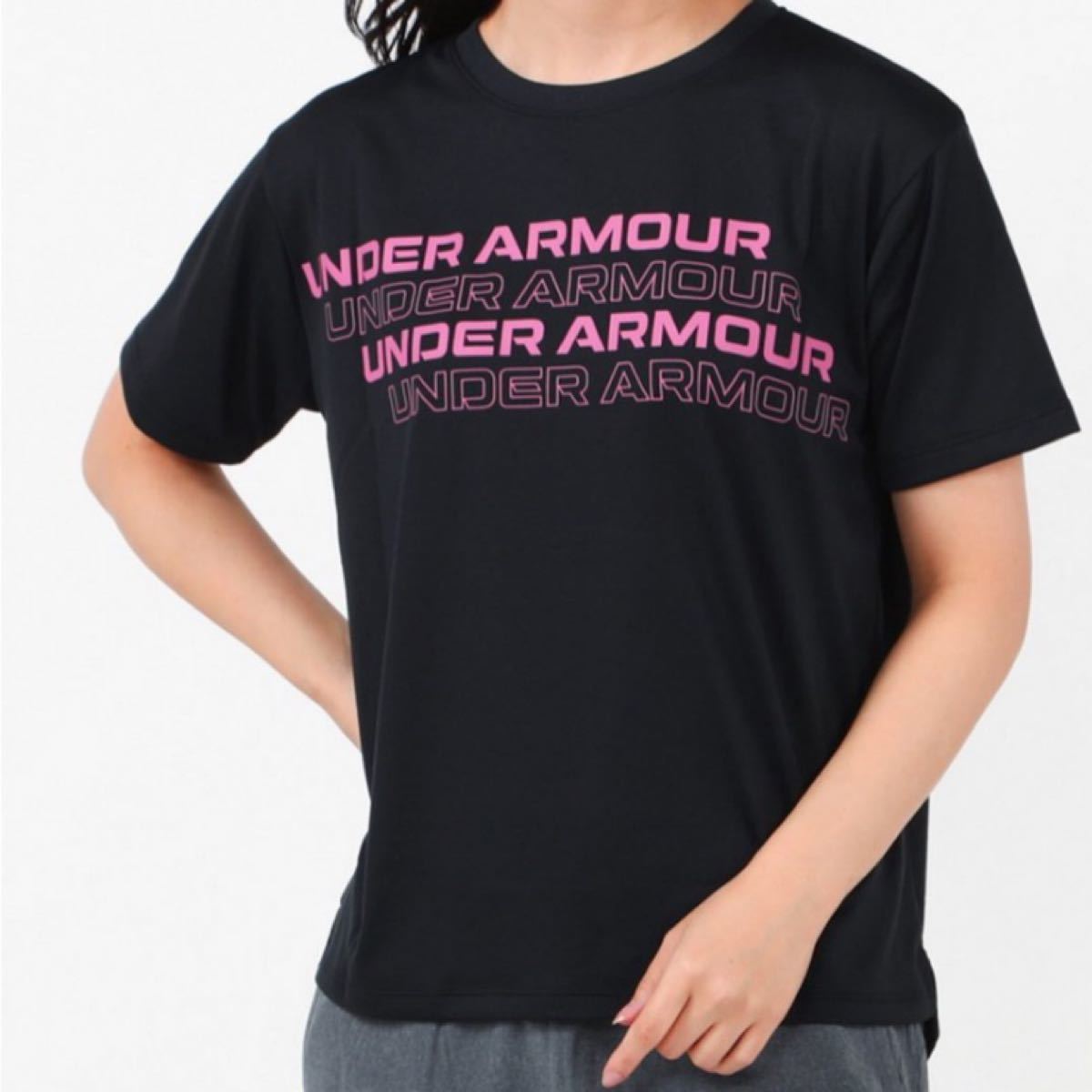 アンダーアーマー UNDER ARMOUR レディース 半袖機能Tシャツ UA Tech Box Graphic Tee Mサイズ