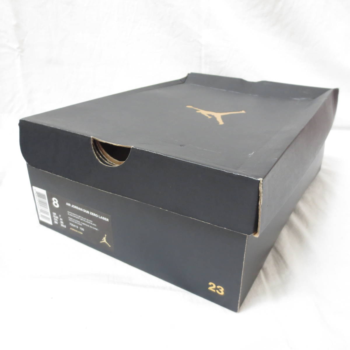 NIKE AIR JORDAN DUB ZERO LASER 705413-100　限定品　ナイキ　エアジョーダン　DUB ZERO　レーザー　レア品　260_画像6