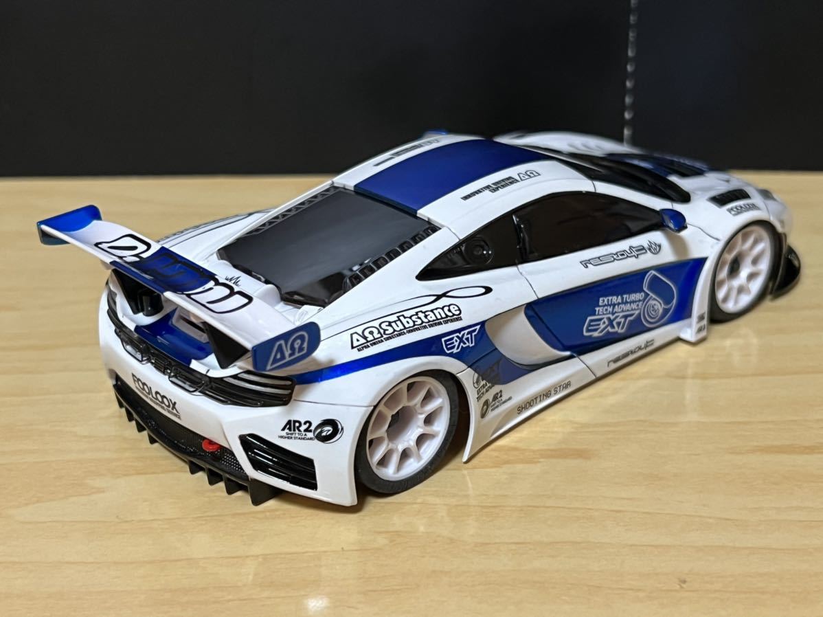 1円!京商 ミニッツ☆MINI-Z☆マクラーレン 12C GT3☆塗装済みホワイト