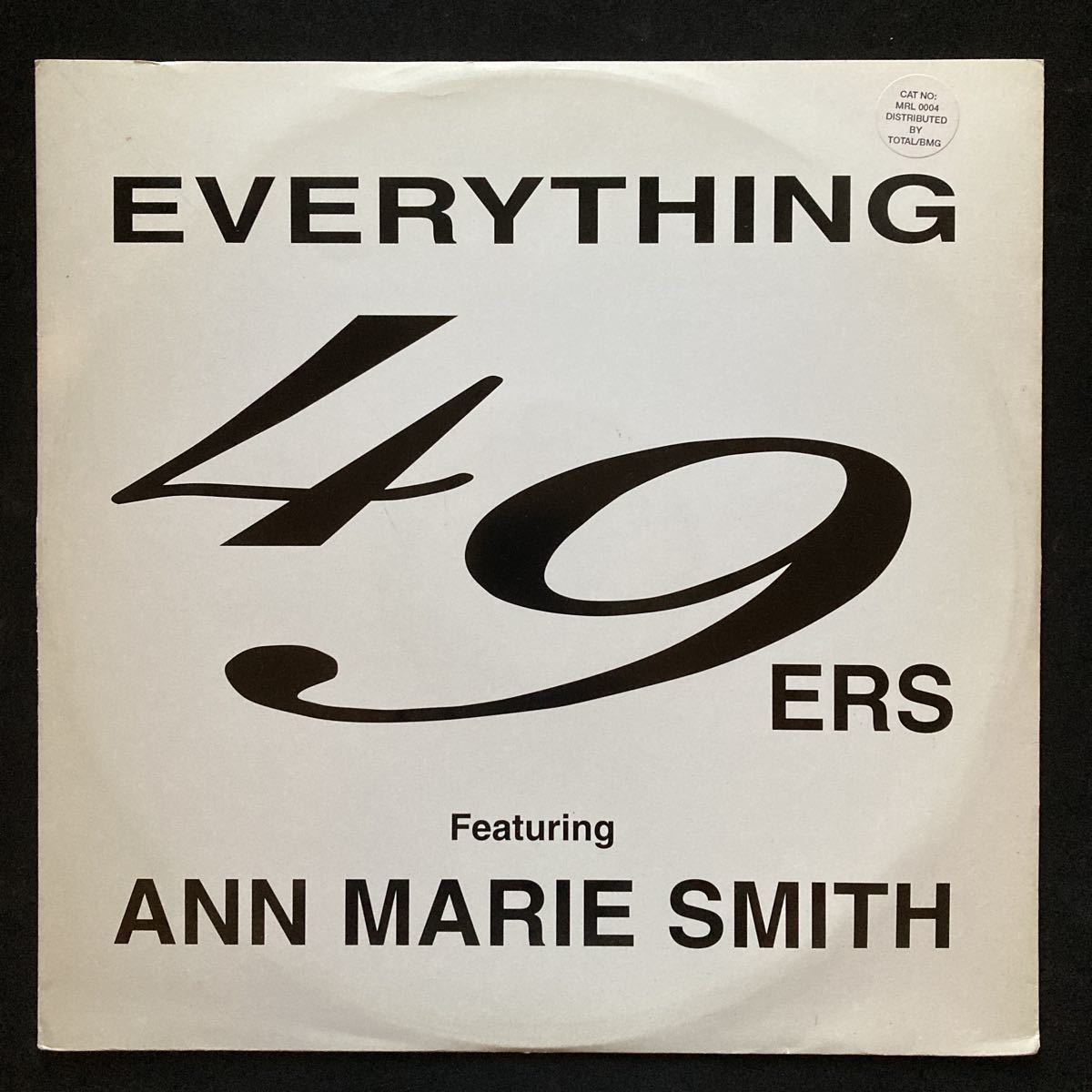 12inch 49ERS FEAT ANN MARIE SMITH / EVERYTHING_画像1