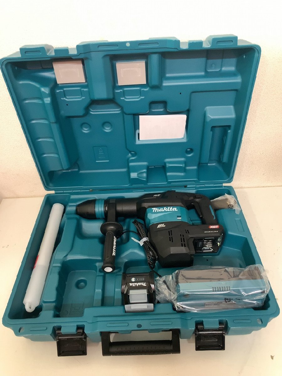 ♪未使用品【makita マキタ『40V 充電式ハンマ』HM001GRMX 40V 4.0Ah×1