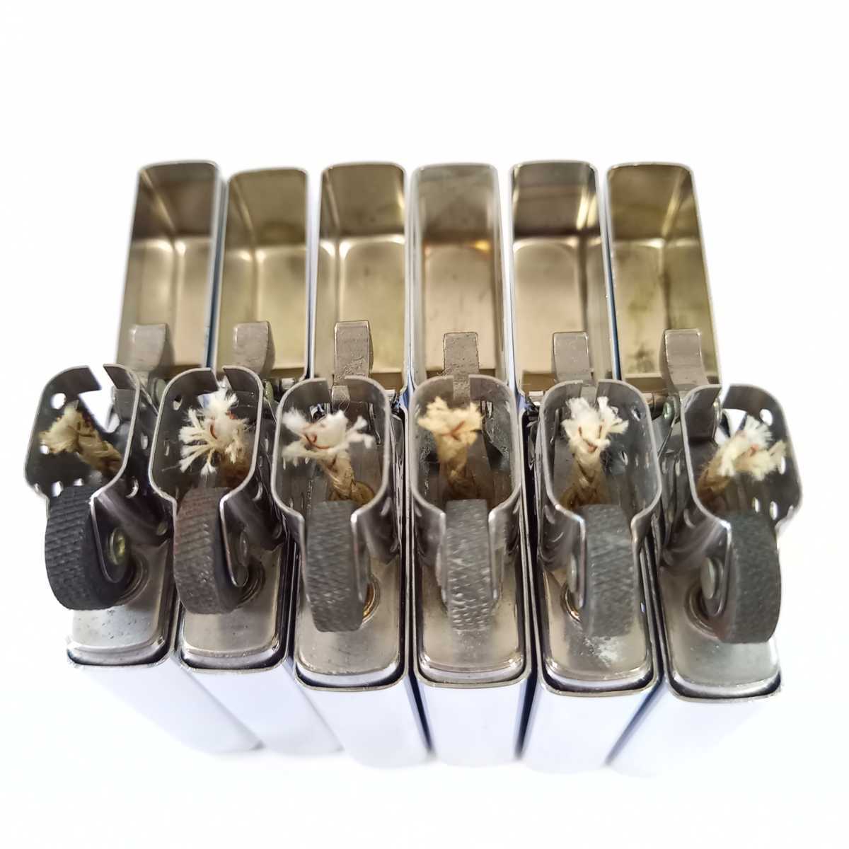 1円 未使用 ZIPPO ライター スリム 6本 おまとめ セット 大量 1992年
