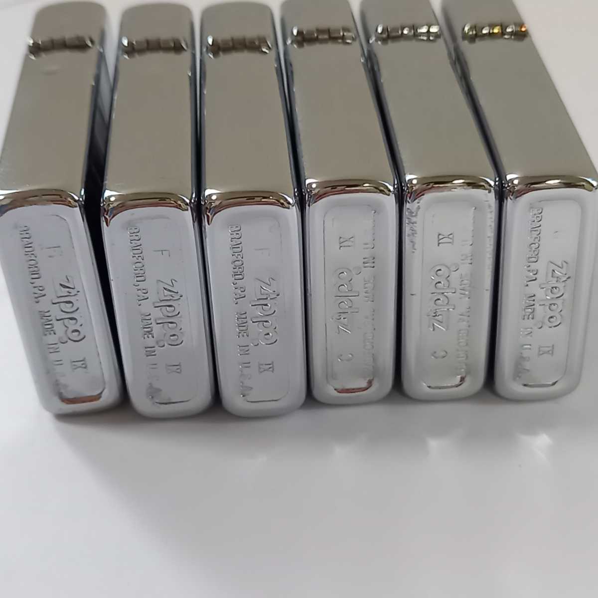 1円 未使用 ZIPPO ライター スリム 6本 おまとめ セット 大量 1992年