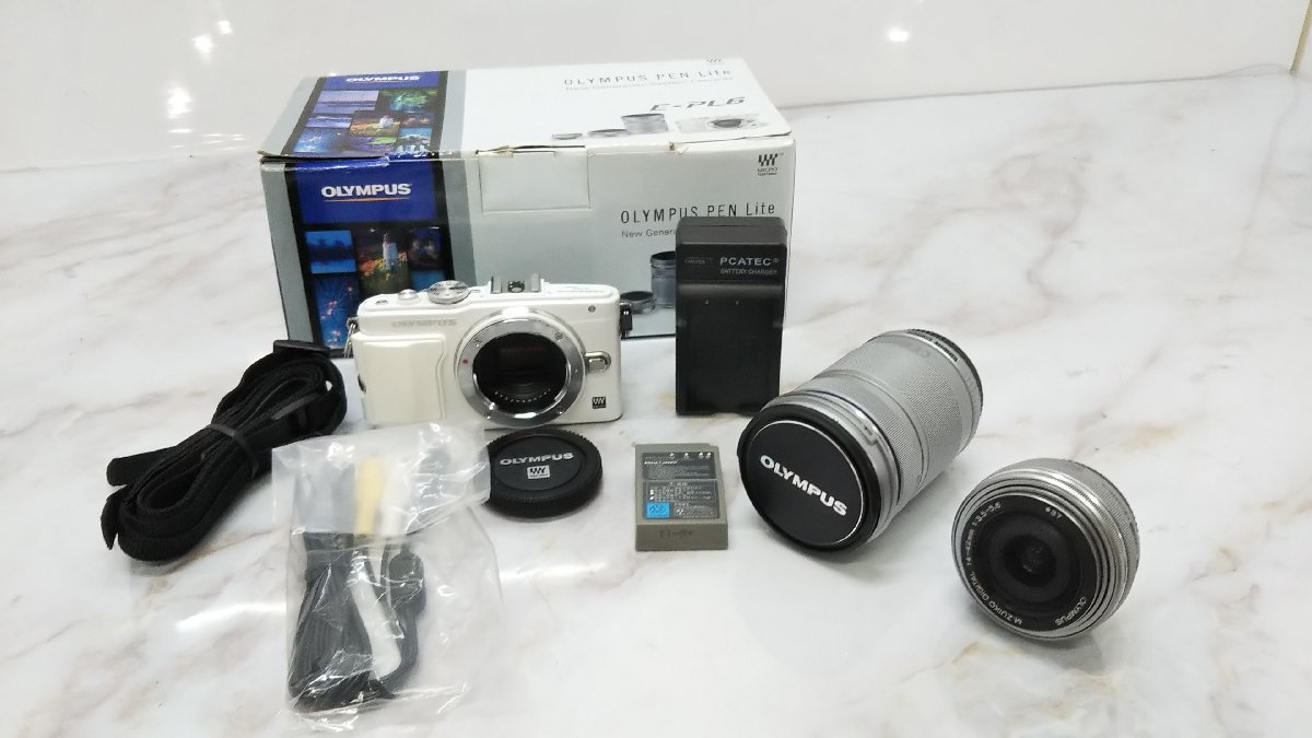 △981 品 カメラ ミラーレス一眼 OLYMPUS Pen Lite E-PL6 オリンパス