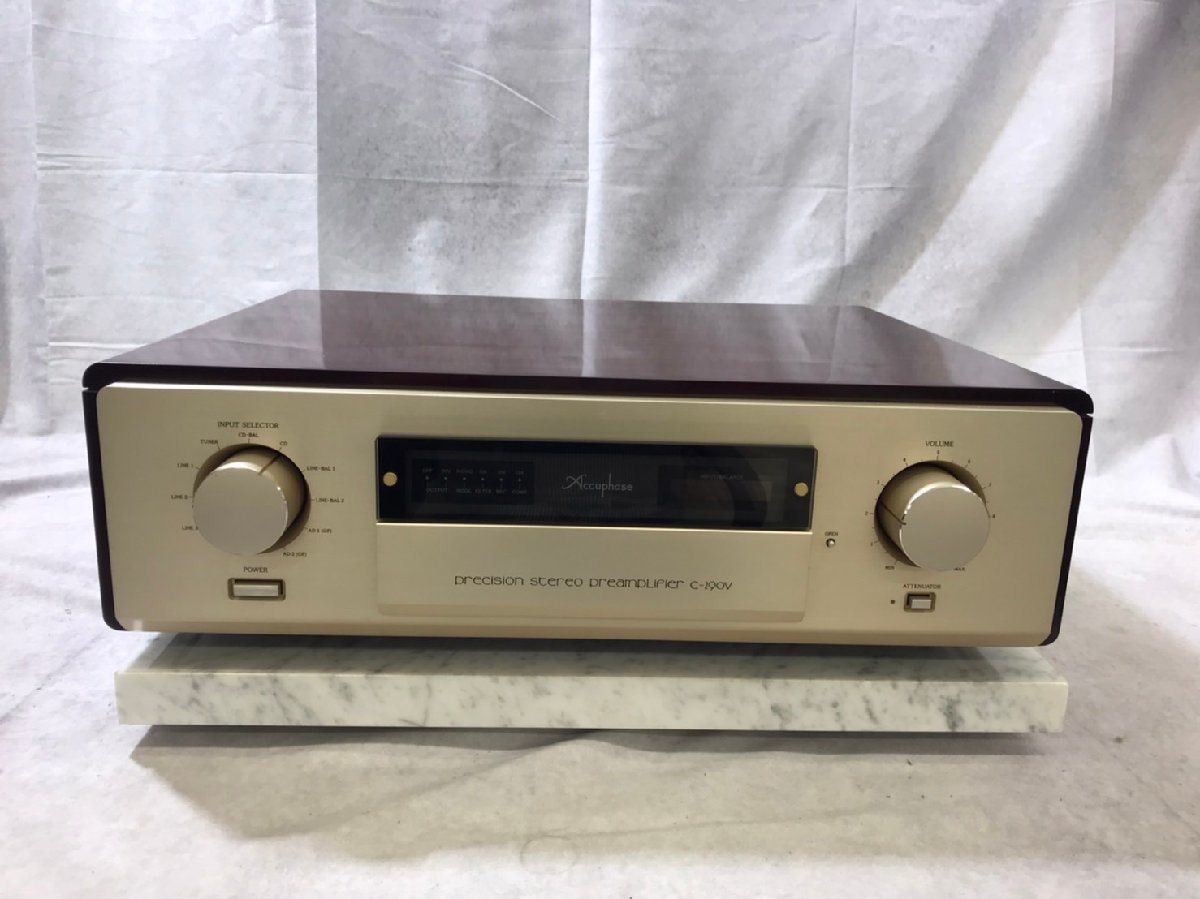 □t1037　中古★Accuphase　アキュフェーズ　C-290V　プリメインアンプ_画像2