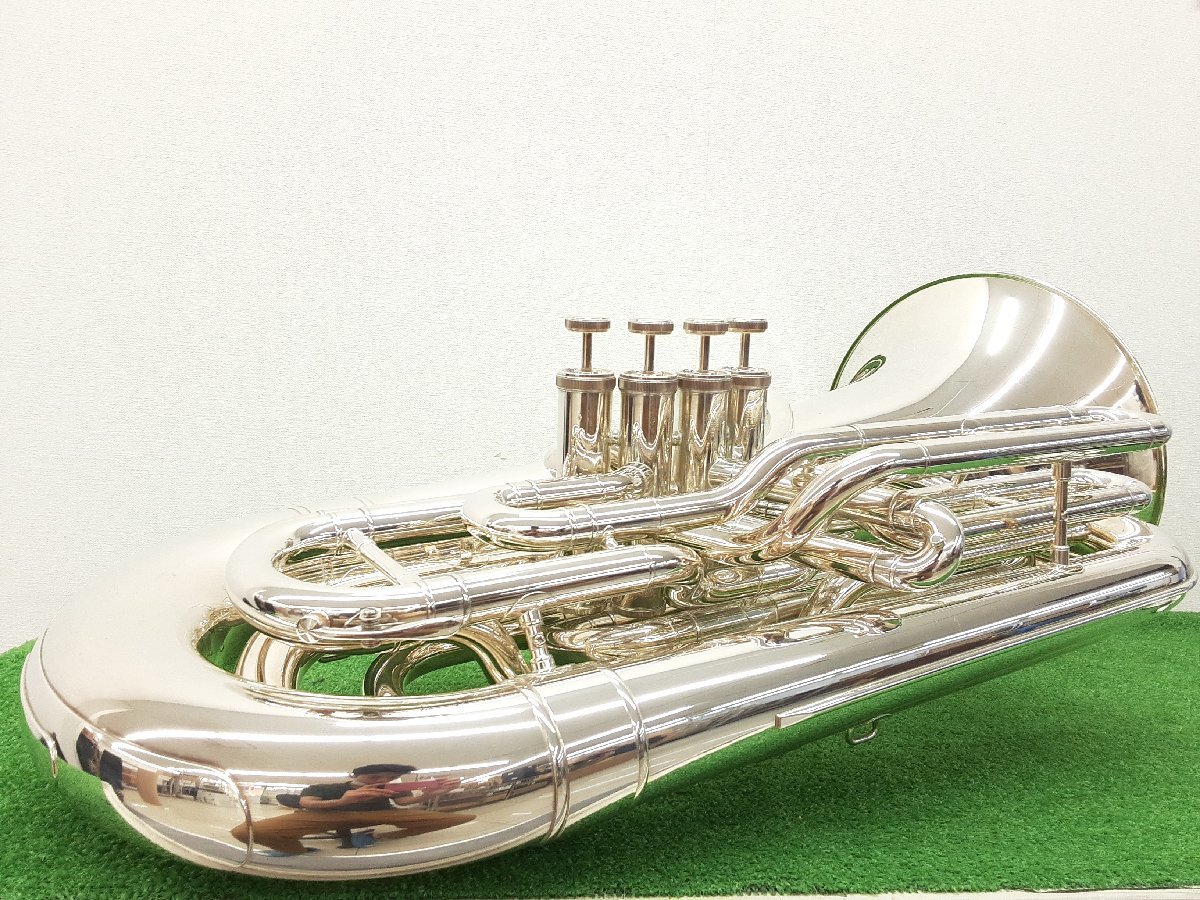 ☆585 中古 金管楽器 YAMAHA ヤマハ B♭管チューバ YBB-621 銀 ☆585 中古 金管楽器 YAMAHA ヤマハ B♭管チューバ YBB-621 銀