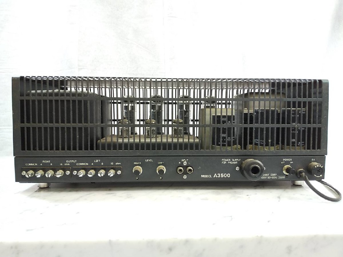 luxman luxkit A3500 真空管アンプ ジャンク - 通販 - guianegro.com.br