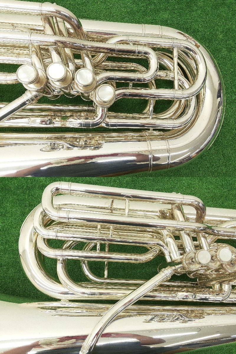 ☆585 中古 金管楽器 YAMAHA ヤマハ B♭管チューバ YBB-621 銀 ☆585 中古 金管楽器 YAMAHA ヤマハ B♭管チューバ YBB-621 銀