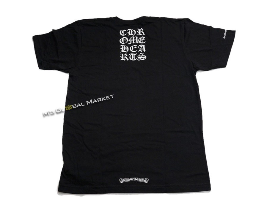 新品正規品 クロムハーツ Tシャツ ブラック ブロック CH
