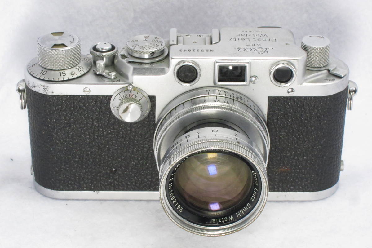 Leica Ⅲf Summicron 1:2 f=5cm 109万台 トリウムレンズ カメラ Leica Ⅲf Summicron 1:2 f=5cm 109万台 トリウムレンズ カメラ