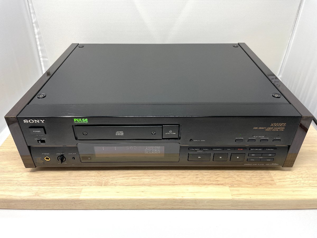 新色追加! 動画を見てください! SONY CDプレーヤー CDP-X555ES