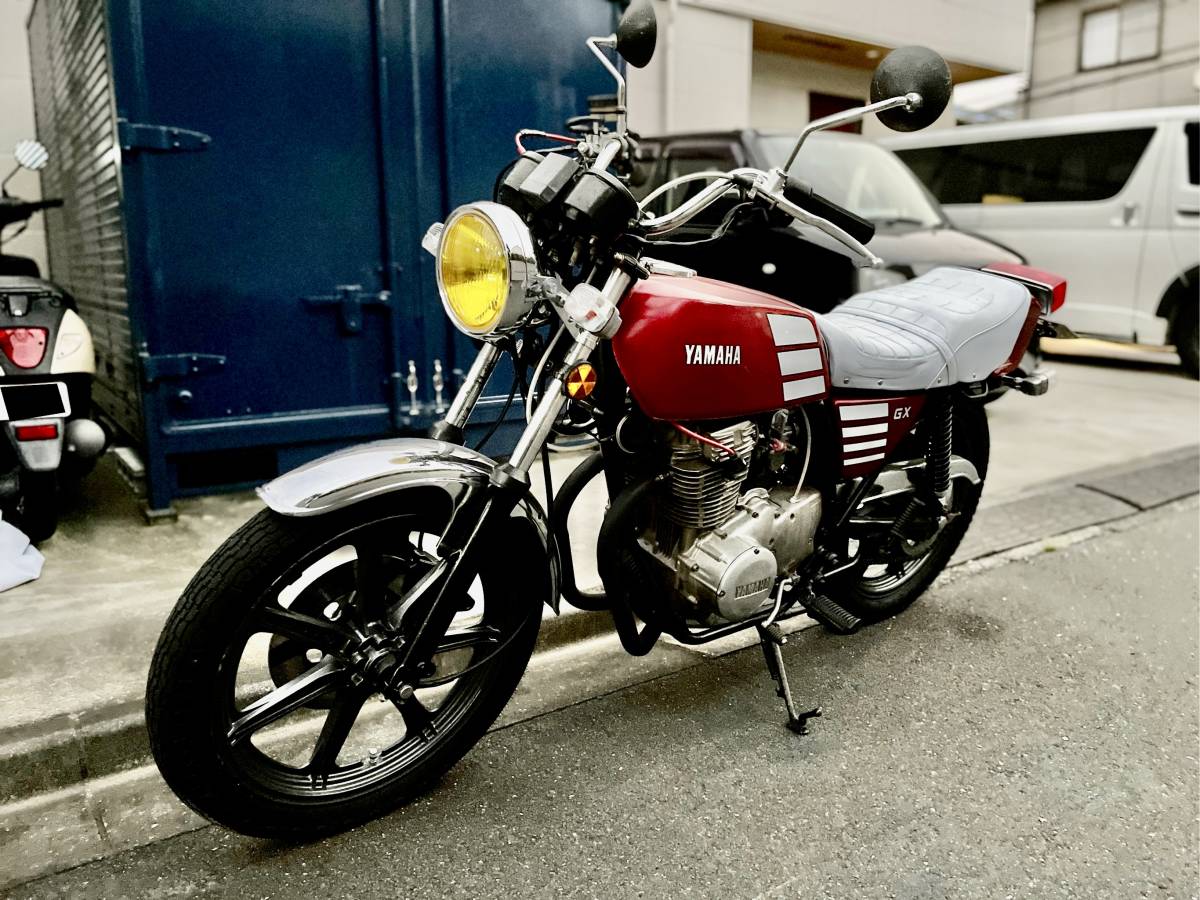 希少 YAMAHA GX250 初期型 400エンジン 実動 旧車 神奈川 希少 YAMAHA GX250 初期型 400エンジン 実動 旧車 神奈川