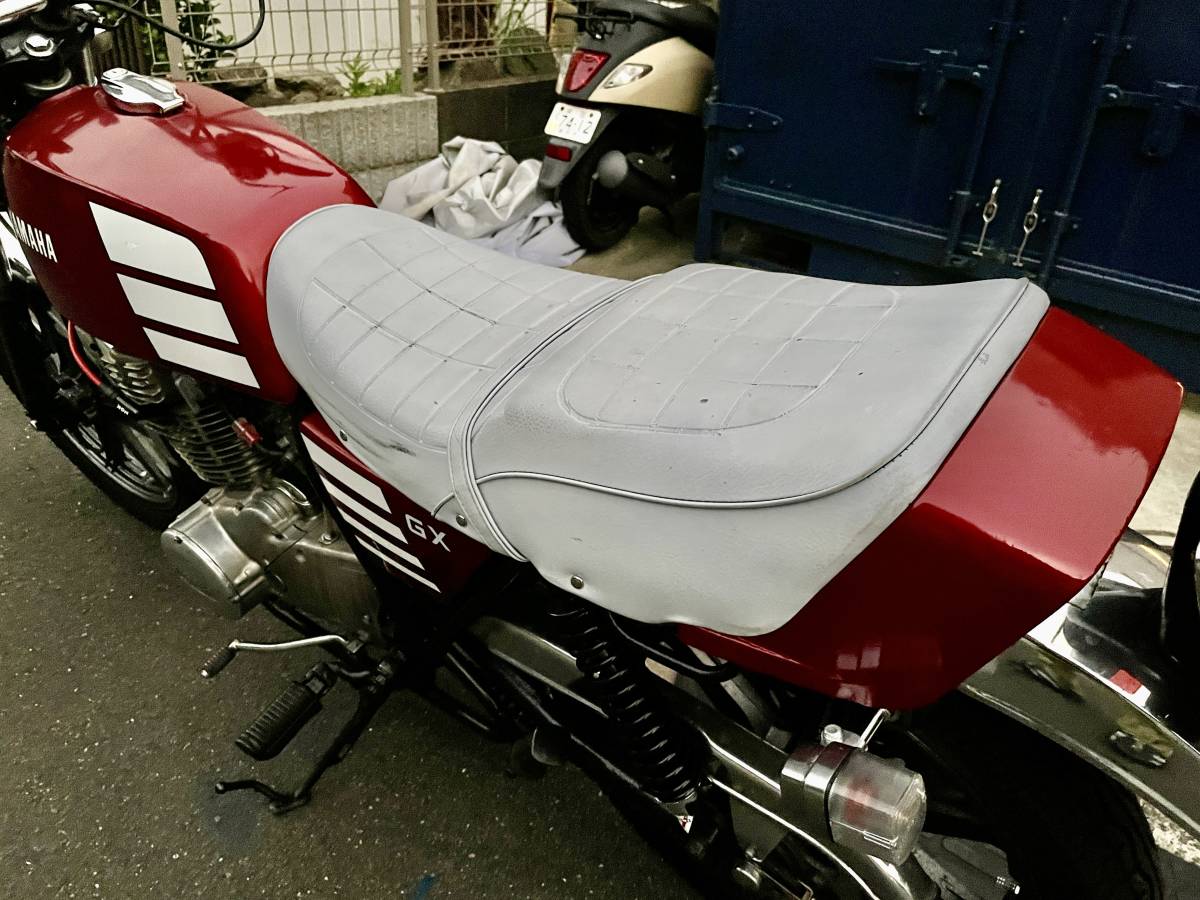 希少 YAMAHA GX250 初期型 400エンジン 実動 旧車 神奈川 希少 YAMAHA GX250 初期型 400エンジン 実動 旧車 神奈川