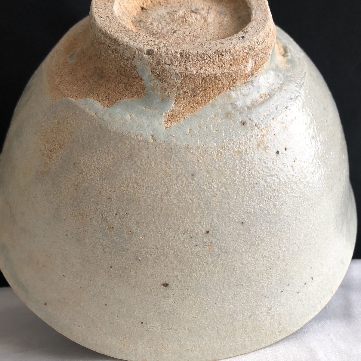 李朝 初期 白磁 茶碗 17cm | contifarma.pe
