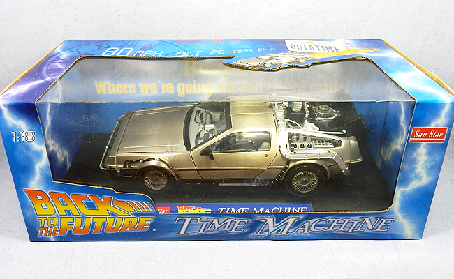 生産停止 バック・トゥ・ザ・フューチャー デロリアン 1/24 3台 lagoa
