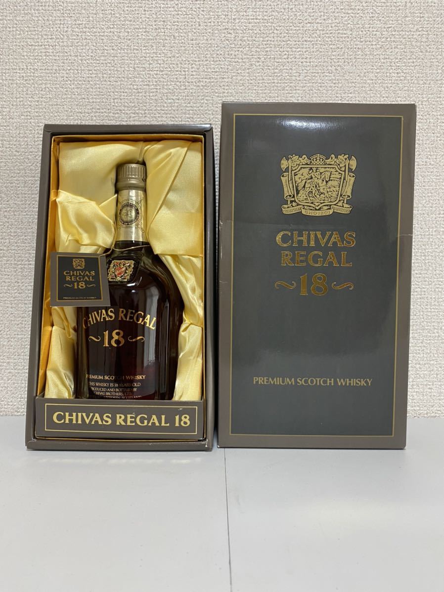 【古酒】未開栓 CHIVAS REGAL 18 PREMIUM シーバスリーガル 18年 プレミアム スコッチ 700ml alc.43%_画像1