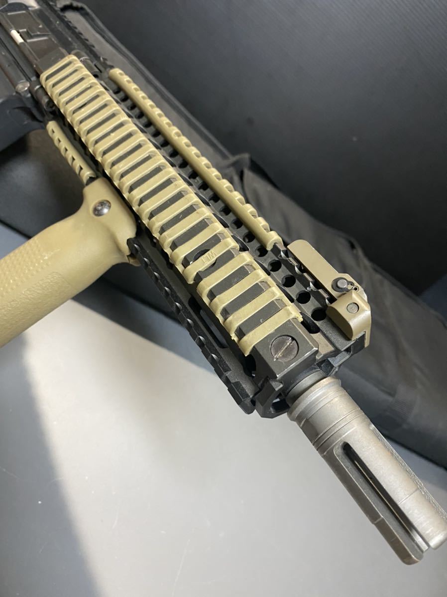 【電動ガン】マルイ M4 DANIEL DIFFENCE カスタム MK18 RIS Ⅱ レール ストック 東京マルイ M4カービン 次世代電動ガン MARUI M4A1_画像10