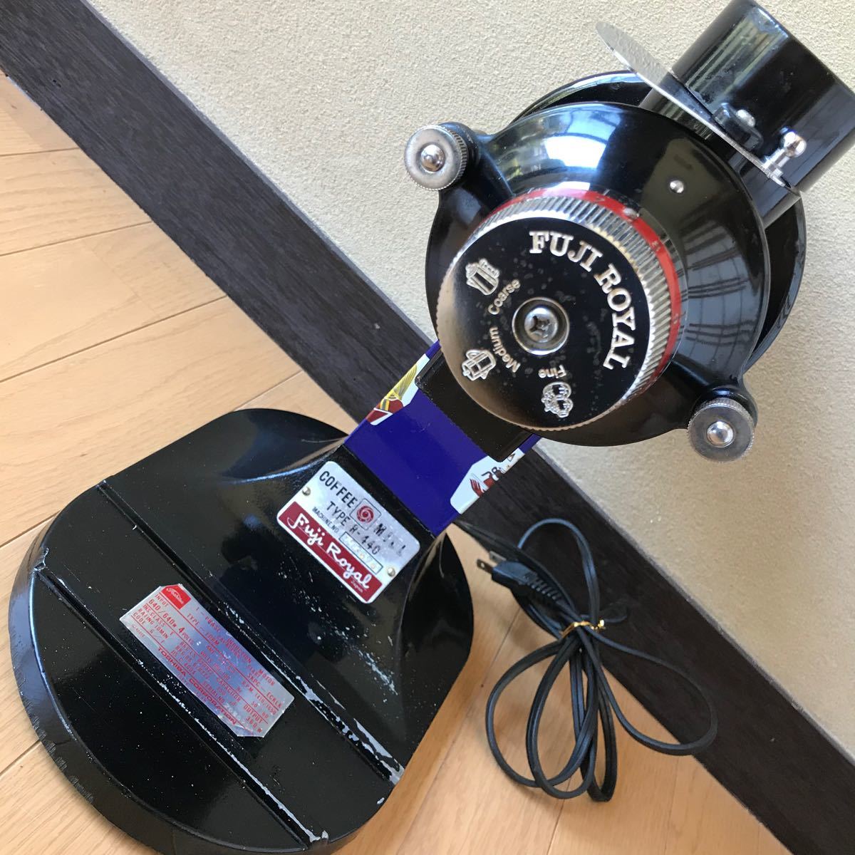 フジローヤル R-440 コーヒーミル グラインダー 検 カリタ ハイカット
