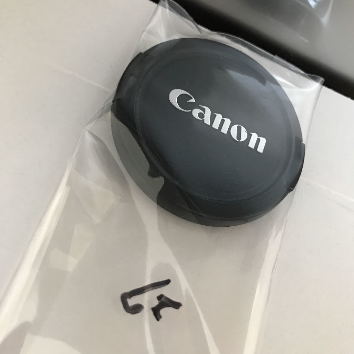 純正 Canon キャノン E-58mm レンズキャップ 一眼レフ ? ミラーレス ? デジタル一眼 ? カメラ lens cap アクセサリー アダプター 付属品_画像1