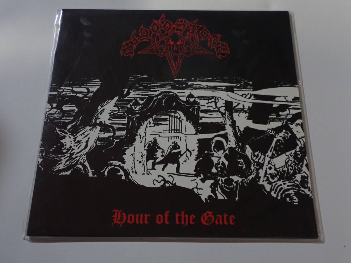 BLOODSTONE / Hour Of The Gate LP DISMEMBER GROTESQUE MORBID DISSECTION EUCHARIST GRAVE THRASH DEATH METAL デススラッシュメタル_画像1