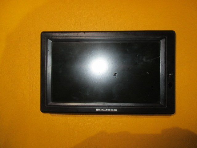 【大幅値下げ/最終処分】動作未確認 中古★ F.Class TFT COLOR MONITOR 車載用7インチモニター★CM-701WRF★12V車用★Made in Korea★即納_画像1