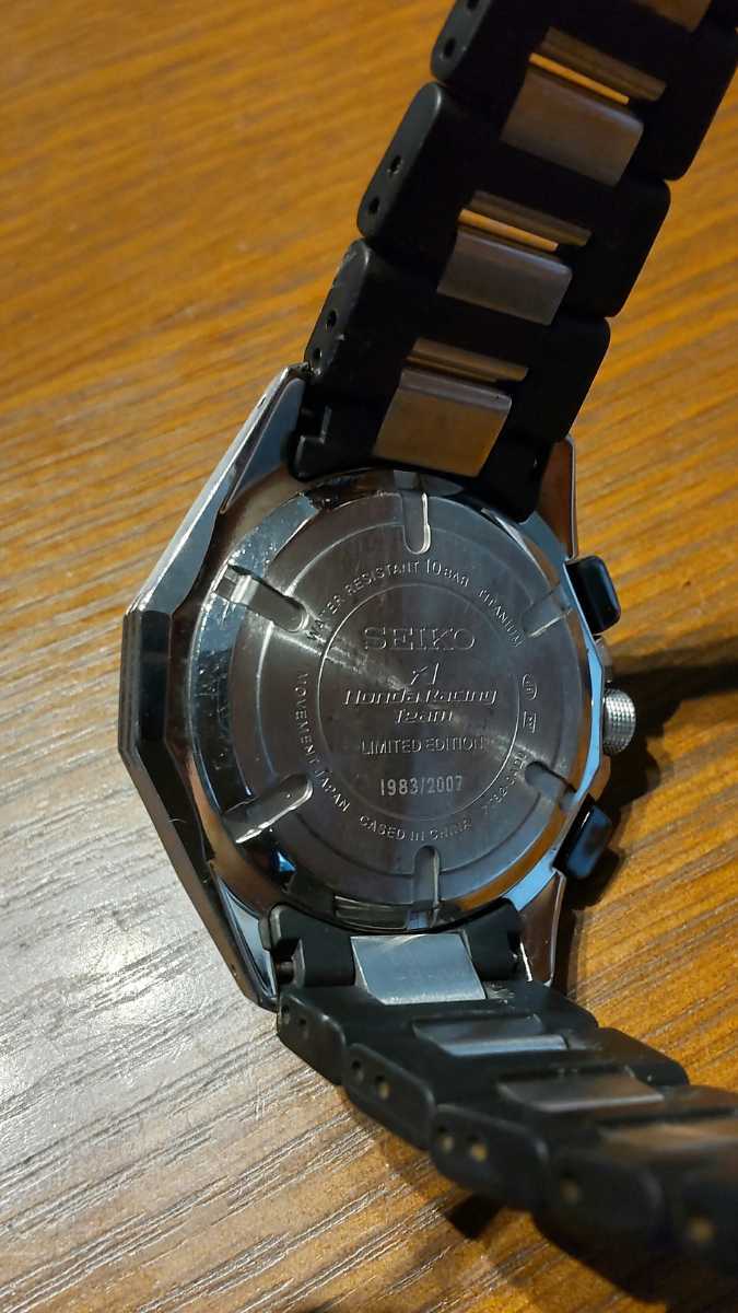 SEIKO セイコー イグニッション SBHP011 HondaRacing F1 Team