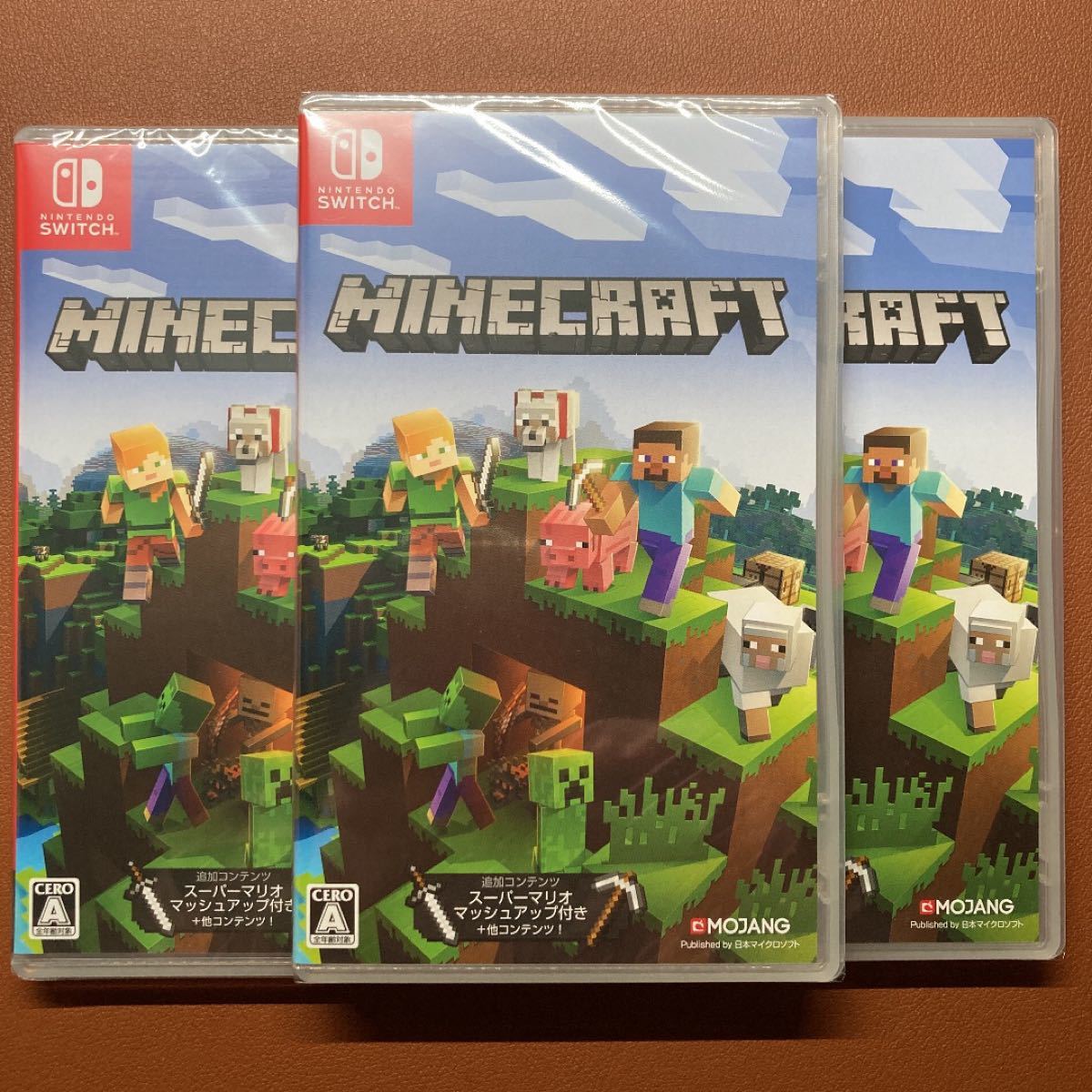 使い勝手の良い】 新品未開封 マインクラフト Minecraft Nintendo ...
