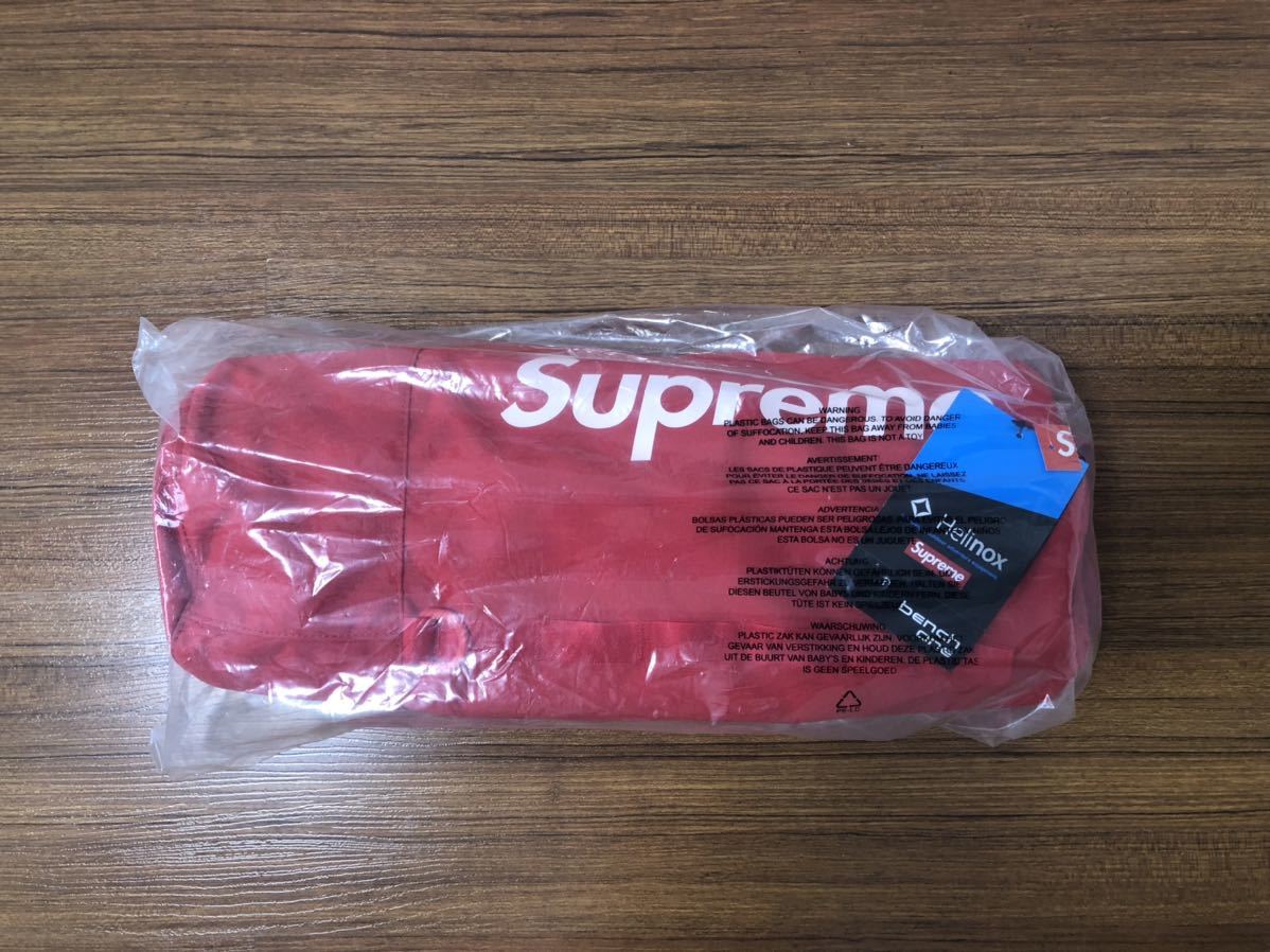 【新品 赤 Supreme Helinox Bench One】 ヘリノックス ベンチ kermit chair 椅子 tactical field stool box logo lawn metal foldingの画像2