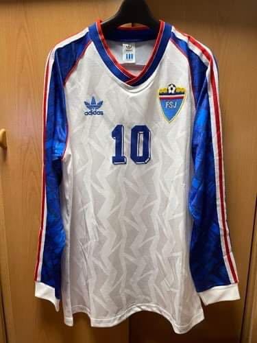 ヤフオク! - 1992 ユーゴスラビア代表 ユニフォーム ストイコビッチ