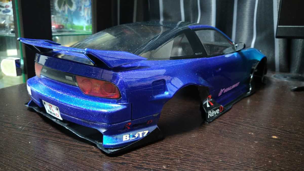 Reve D 180sx ラジコン ボディ 電飾付き (ラジコン ラジドリ Reve D 180sx ラジコン ボディ 電飾付き (ラジコン ラジドリ