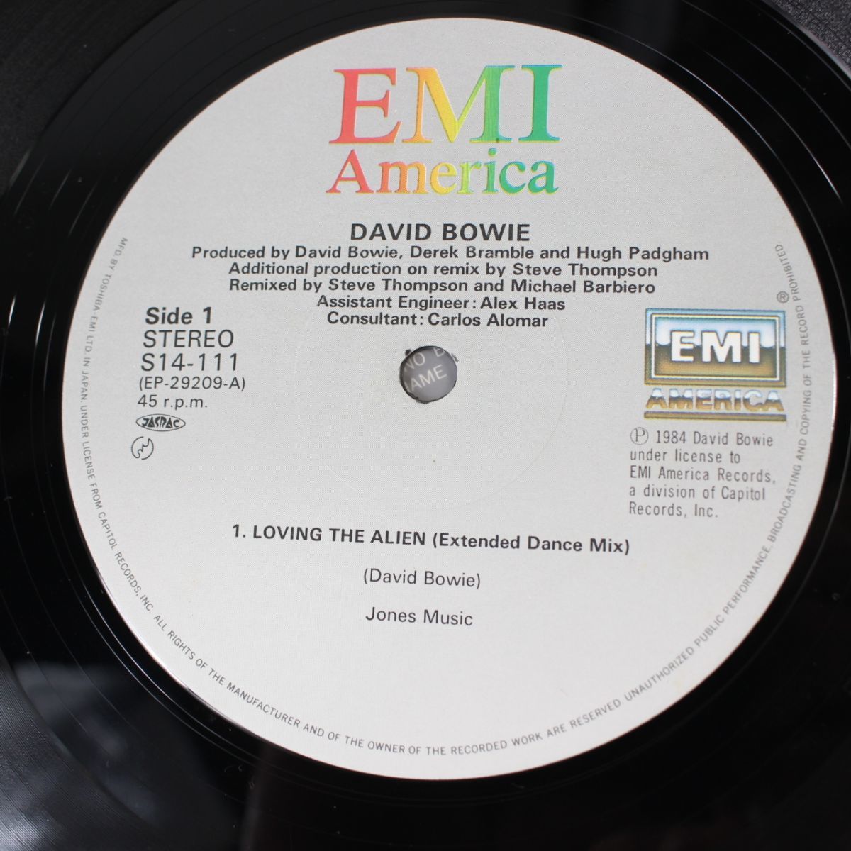 L01/LP/David Bowie - Loving The Alien/国内S14-111_画像6