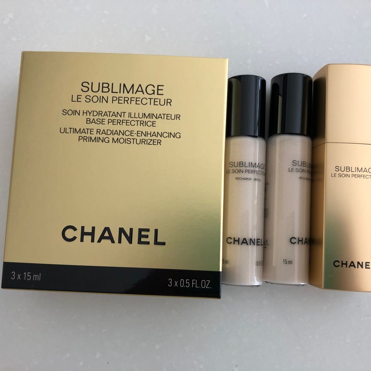 シャネル CHANEL サブリマージュ ル ソワン ペルフェクトゥール 3x15mL - caritaskenya.or.ke