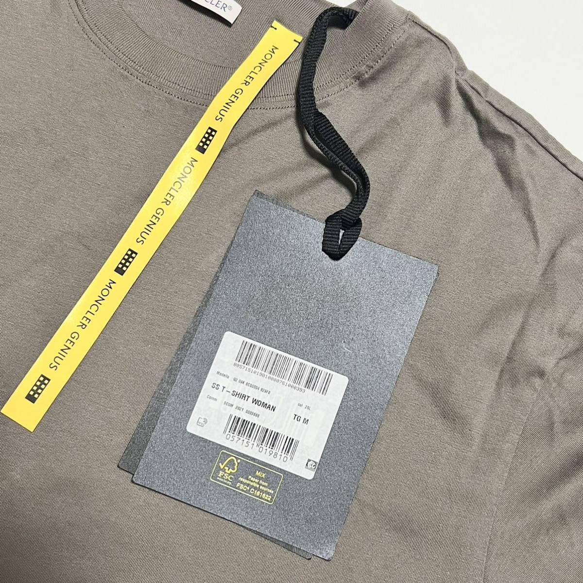 最新作 MONCLER モンクレール Genius HYKE バックロゴ 半袖 Tシャツ