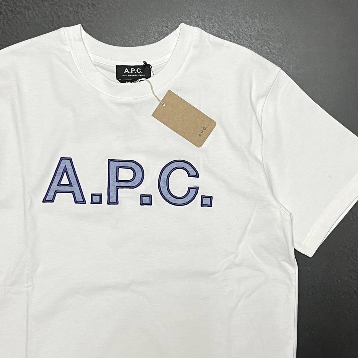 オープニングセール】 VPC APC 白 Tシャツ ロゴ ビッグ アーペーセー