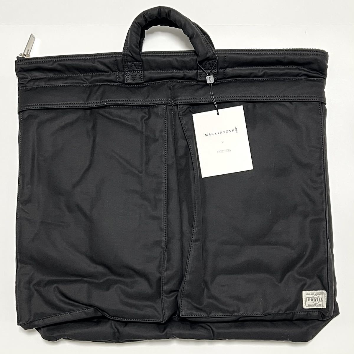 新品 マッキントッシュ ポーター コラボ 限定 ヘルメットバッグ 新品 マッキントッシュ ポーター コラボ 限定 ヘルメットバッグ