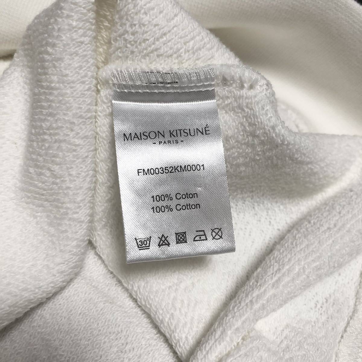 M 新品 希少 メゾンキツネ HANDWRITING CLEAN SWEAT ハンド