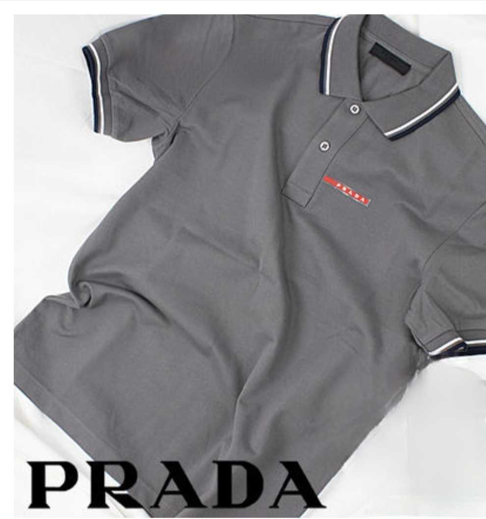 PRADA プラダポロシャツ Lサイズ - ブランド別