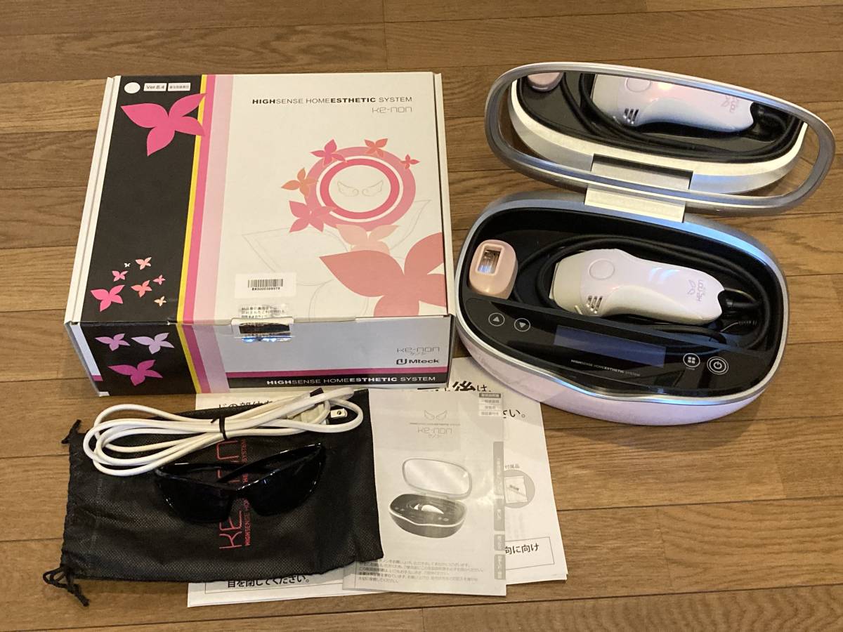 KE-NON ケノン 家庭用脱毛器 バージョン8.4 利用回数少 kccconline.org