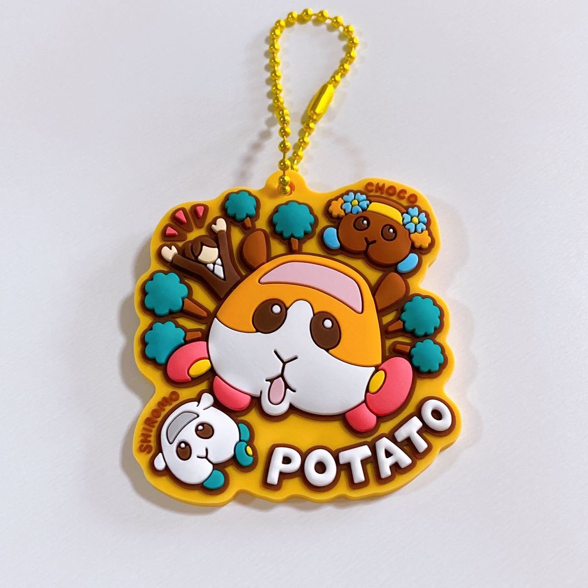 PUIPUI モルカーぷっくりラバマスグミ - キーホルダー