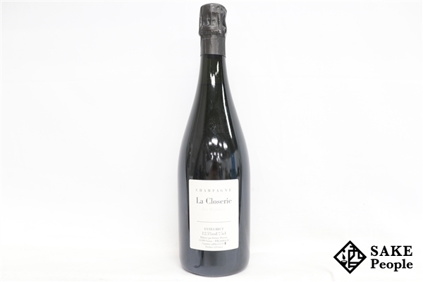 □注目! ジェローム・プレヴォー ラ・クロズリー・レ・ベギーヌ・エクストラ・ブリュット 750ml 12.5% シャンパン