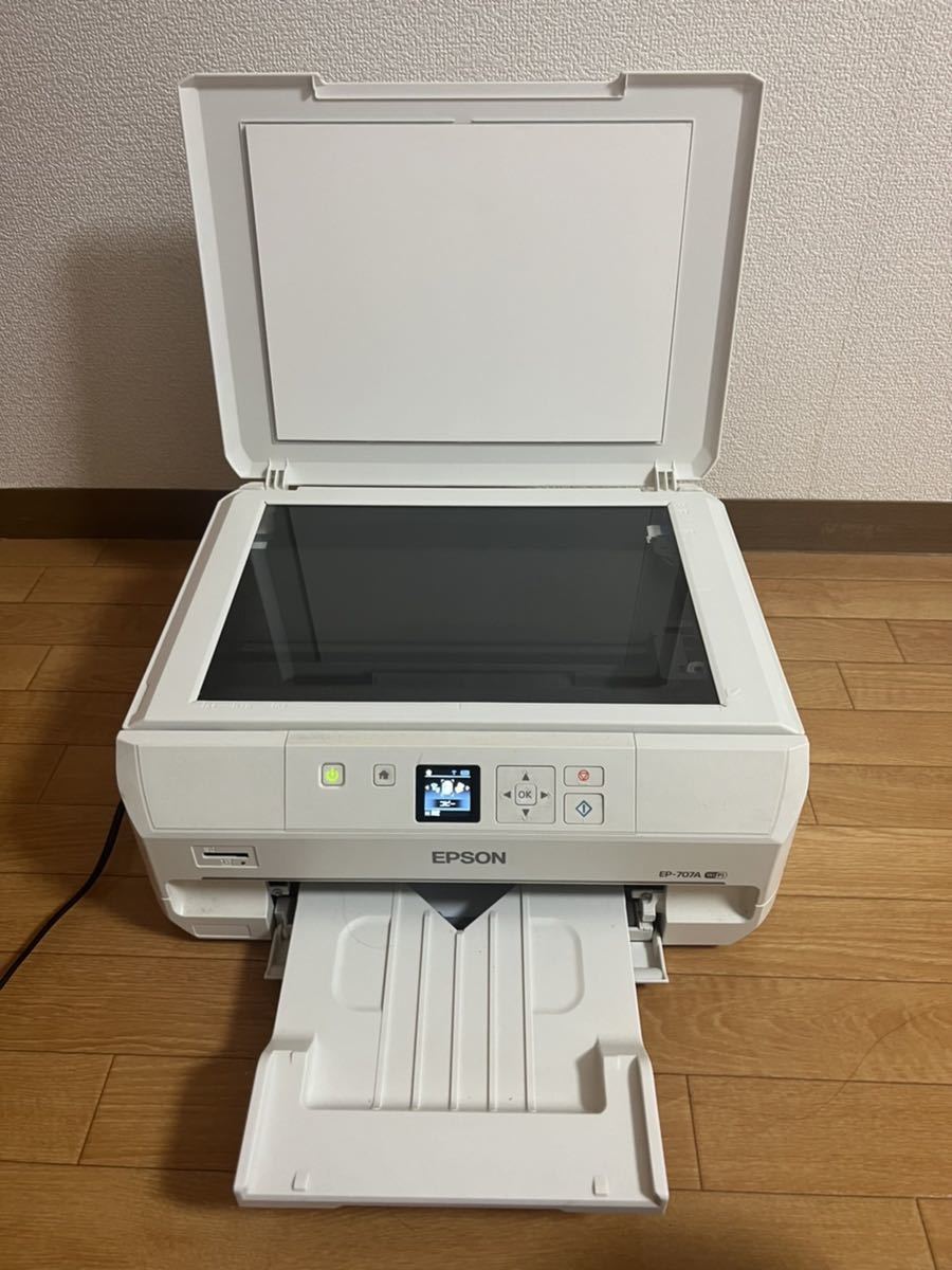 EPSON エプソン プリンター インクジェット複合機 カラリオ EP-707A(エプソン)｜売買されたオークション情報、yahooの商品情報