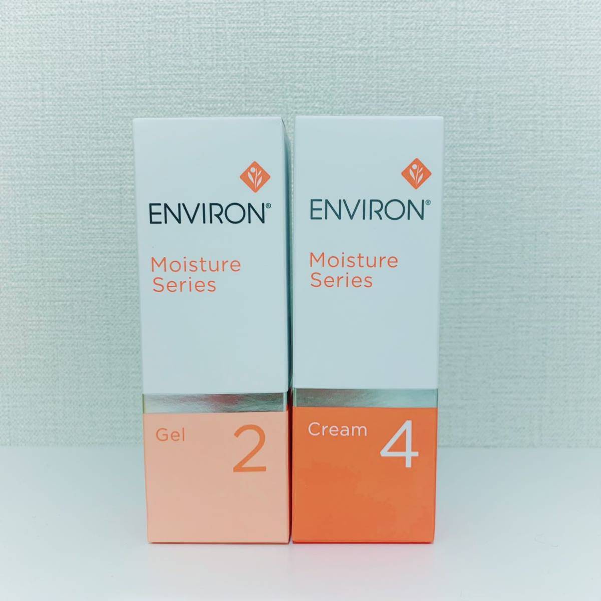 エンビロン モイスチャージェル2クリーム4セット ENVIRON 新品未使用 品質は非常に良い モイスチャージェル2クリーム4Aーブースト1 新品エンビロンENVIRON フェイスクリーム