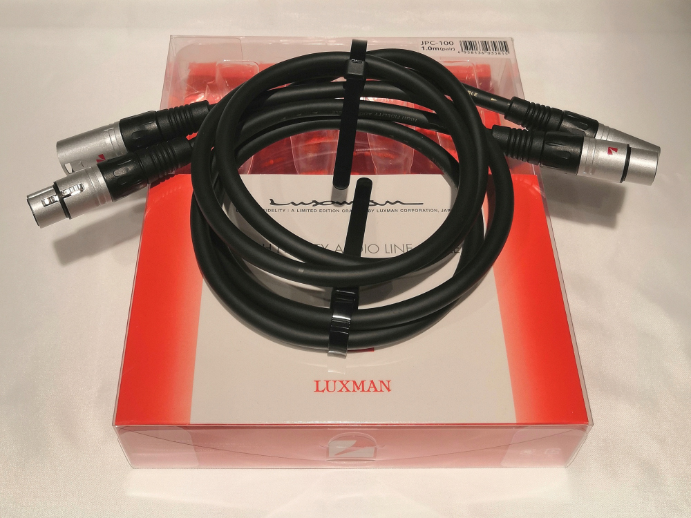 有名ブランド ラックス リファレンス XLRケーブル1.0m ペア JPC-100