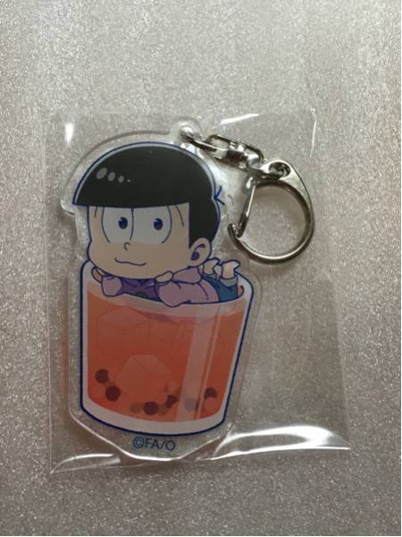 # anime ito Cafe ani Cafe Mr. Osomatsu second .ak key acrylic fiber key holder todo pine unopened #