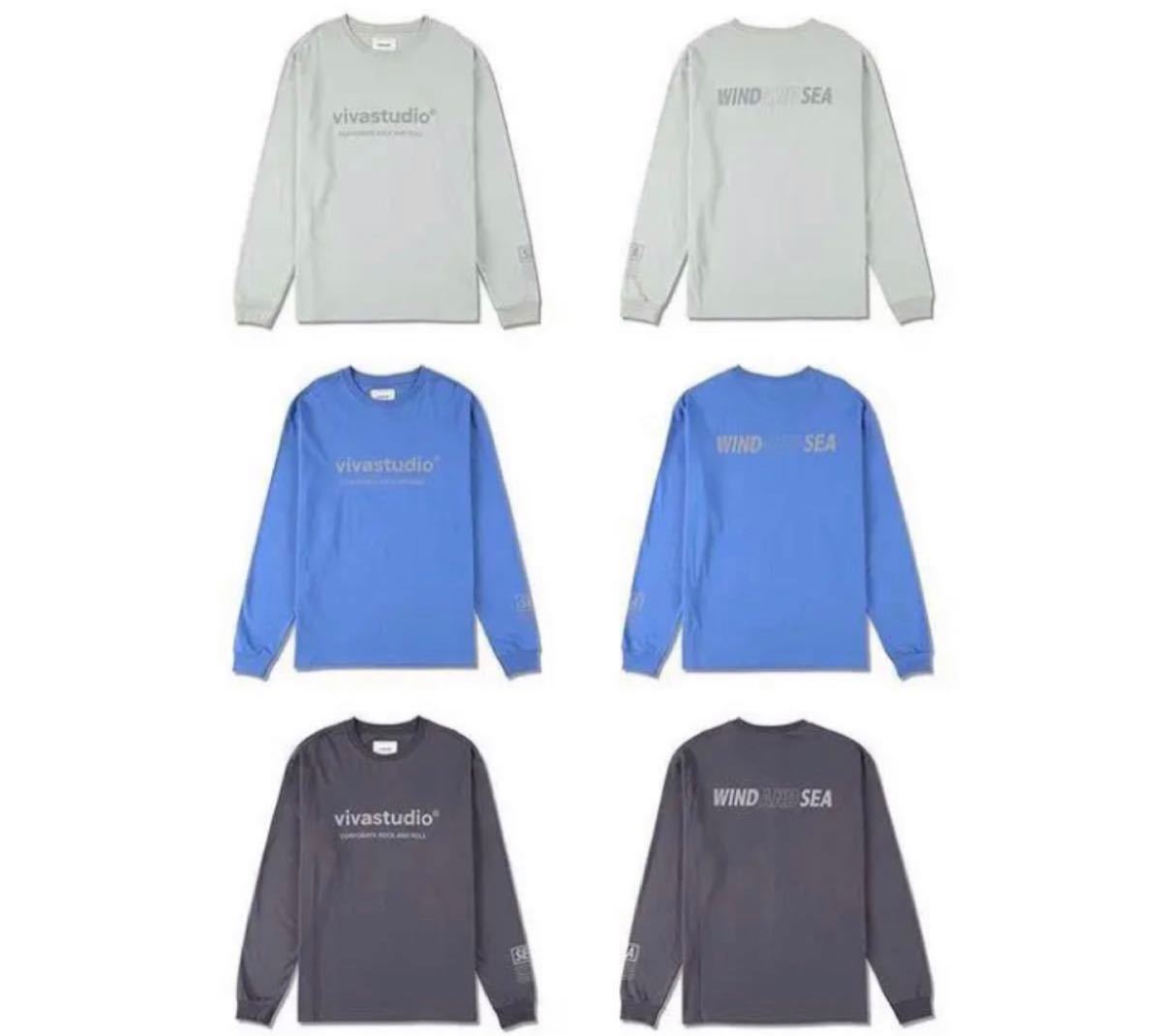PayPayフリマ|WINDANDSEA × vivastudio long sleeve tee 【タイムセール!】 WINDANDSEA × vivastudio long sleeve tee Tシャツ/カットソー(七分/長袖)