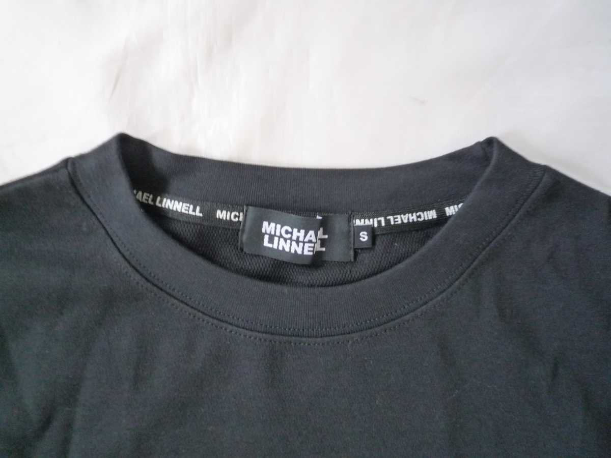 MICHAEL LINNELL マイケルリンネル Tシャツ 半袖 XLサイズ ブラック/ホワイト_画像3