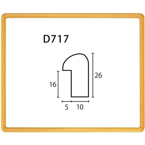 デッサン用額縁 木製フレーム D717 アクリル付 大判