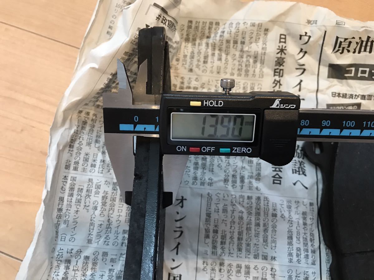 SUBARU WRX STI VAB F型 純正 Brembo 対向6POT ブレーキパッド