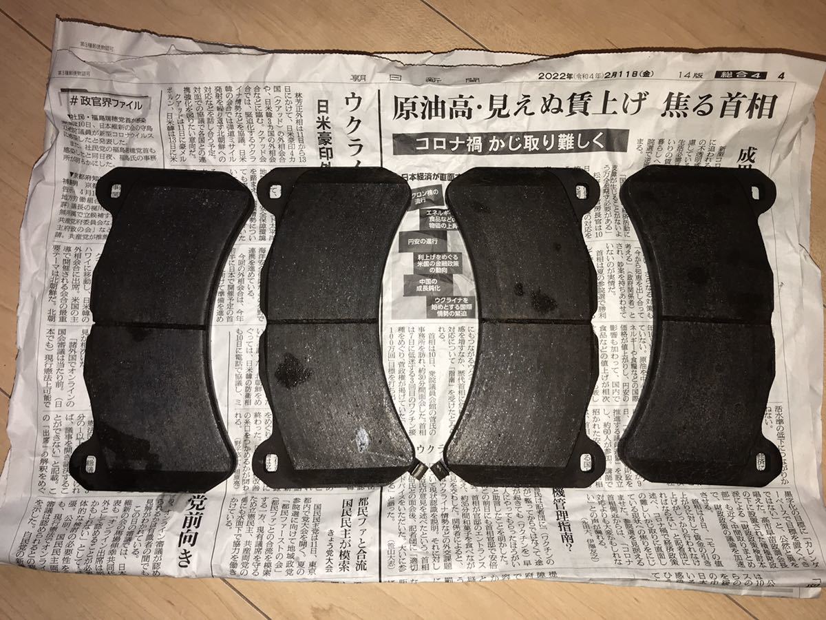 SUBARU WRX STI VAB F型 純正 Brembo 対向6POT ブレーキパッド